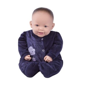 Boneca Coleção Ninos Boca Aberta Negra - Cotiplas