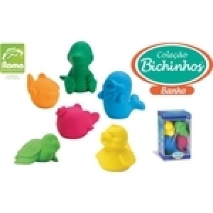 0121 COLEÇÃO BICHINHOS DE BANHO