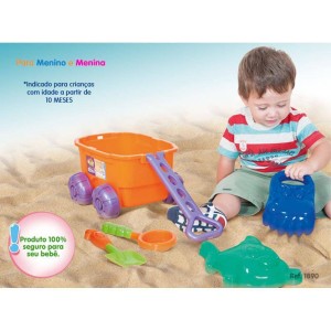 PLAY TIME CARRINHO DE PRAIA - 1890