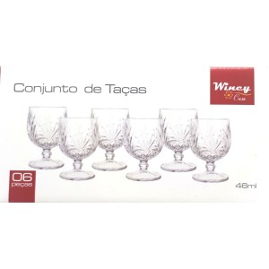 Conjunto de Taças de Licor - 6 Peças - Wincy